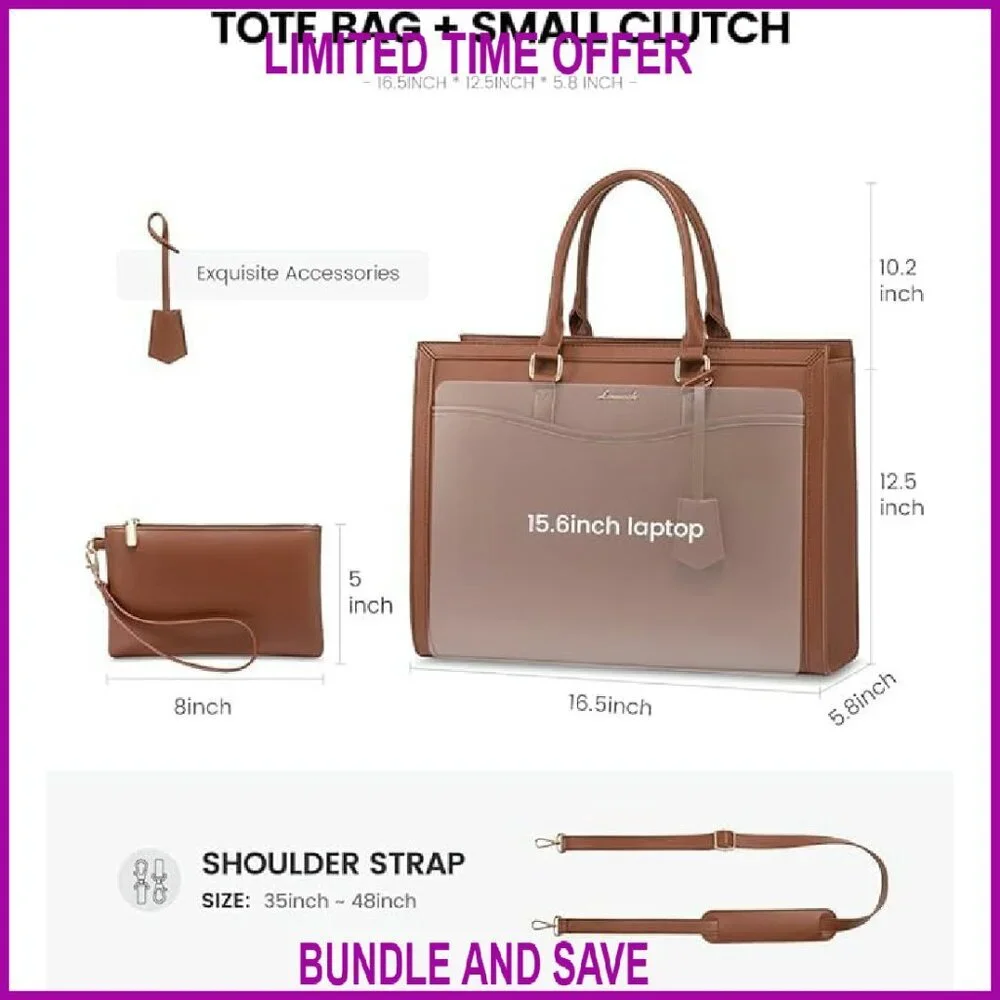 Large Laptop Tote Bag for 15.6